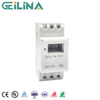 Relais de contrôle numérique 12V 110V 220V pour éclairage LED, programmable hebdomadaire avec courant maximal de 30A