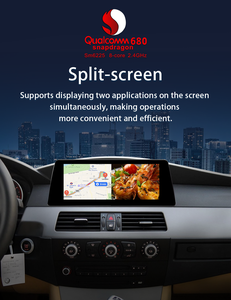 سيارة كوالكوم واي اندرويد نظام تشغيل لاسلكي لسيارات بي إم دبليو 5 سلسلة E60 E61 E90 E91 E92 E93 سيارة ملاحة بنظام تحديد المواقع - Product Image 6