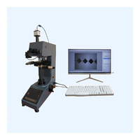 Durómetro Vickers Computarizado ASTM E92, JIS Z2244 con Sistema de Medición, Área de Prueba Grande, Sistema de Procesamiento de Imágenes CCD