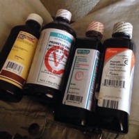 Wockhardt Hi-Tech Cough Syrup Oral Solution Label Sticker