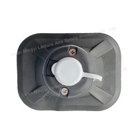 Support de canne à pêche solaire à 360 degrés en PVC pour planche de SUP, kayak, bateau pneumatique marin, radeau pour la pêche à la dérive