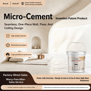 Revestimiento de Microcemento Antideslizante para Pisos de Concreto, Suministro Directo de Fábrica - Product Image 4