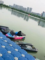 TAME BILLOW Prix d'usine Mini bateau à réaction électrique pour 2 personnes Jet Propulsion Powered Boat 60 KM/H 72V Jet Boat