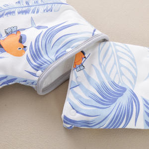 AishiMiao Sac de couchage pour bébé et enfant, motif dessin animé, automne-hiver, pur coton, antibactérien, évacuation de l'humidité, température constante - Product Image 2