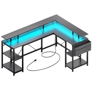 Industrial Office Large L Shape Convertible