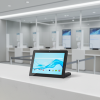 Tableta Industrial Nueva de 8 Pulgadas RK3128 Android 7 Tipo L con Pantalla Táctil Wi-Fi para Sistema de Colas en Bancos y Hospitales OEM/ODM