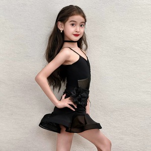 Nuevo Estilo 2026 Traje <span class=keywords><strong>de</strong></span> Baile Latino para Niñas, Conjunto <span class=keywords><strong>de</strong></span> Entrenamiento <span class=keywords><strong>de</strong></span> Verano con Tirantes, Poliéster <span class=keywords><strong>de</strong></span> Alta Calidad para Actuaciones, Modelo 03 Needle - Product Image 6