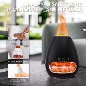 Top bán ngọn lửa hương thơm khuếch tán độ ẩm không khí nhà hương liệu lửa siêu âm tinh dầu khuếch tán máy - Product Image 4