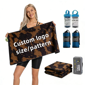 الجملة امتصاص العرق المطبوعة ستوكات الرياضة فوطة للرياضة مخصص منشفة الصالة الرياضية - Product Image 1