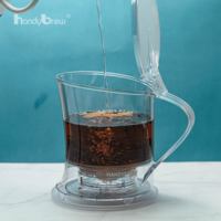 Machine à thé froid par immersion gravitaire brevetée HandyBrew, fabriquée à Taïwan, en Tritan sans BPA, OEM ODM, marque privée, pour thé glacé