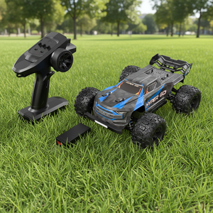 Coche RC MJX H16E Escala 1/16 4WD 38KM/h con GPS, <span class=keywords><strong>Monster</strong></span> <span class=keywords><strong>Truck</strong></span> RC <span class=keywords><strong>de</strong></span> Alta Velocidad, Derrapes, Resistente al Agua, Juguetes <span class=keywords><strong>de</strong></span> Control Remoto para Niños - Product Image 1