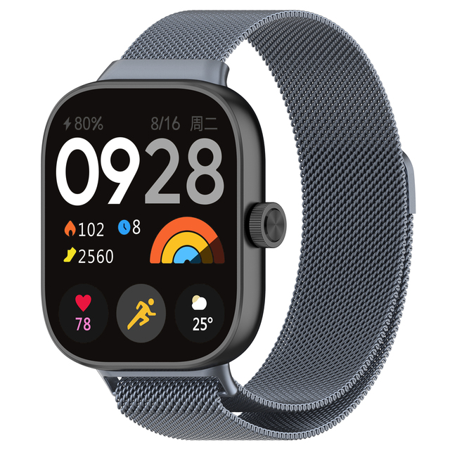 For Redmi Watch 4 Strap Metal Watch Band Stainless Steel Strap for xiaomi Band 8 Pro