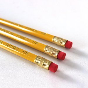 Lápiz borrador amarillo estándar HB # 2 Lápices de Escritura Estándar con Borrador para Material Escolar y de Oficina - Product Image 6