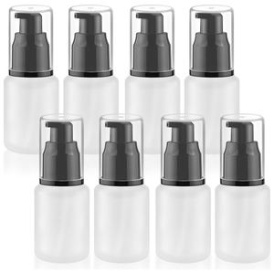Contenant cosmétique biodégradable 30 ml 50 ml 100 ml, bouteille en plastique de paille de blé avec pompe distributeur de lotion - Product Image 1