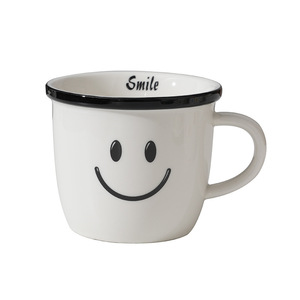 Mug en céramique avec poignée à motifs d'émoticônes créatives et originales, réutilisable, compatible lave-vaisselle et micro-ondes, pour le bureau, la maison et le café - Product Image 6