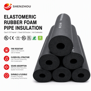 Tube <span class=keywords><strong>d</strong></span>'<span class=keywords><strong>isolation</strong></span> en cuivre pour climatisation en mousse de caoutchouc - Product Image 1