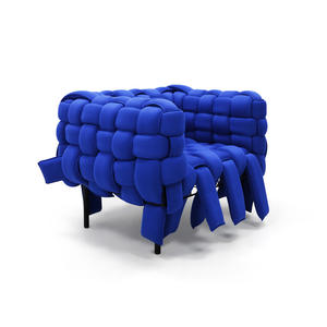 Modern Design Special-Shaped Micro-elastic Fleece Woven <b>Single</b> <b>Sofa</b> Metal Frame Customized Comfort Lounge <b>Chair</b> for Hotel Room - Product Image 2