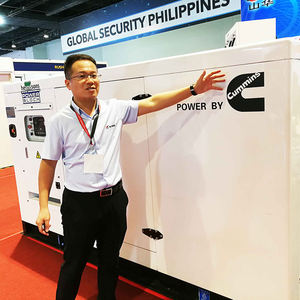 Заводская распродажа генератор <span class=keywords><strong>Cummins</strong></span> дизельный генератор 100 кВт супер бесшумные дизельные генераторы - Product Image 1