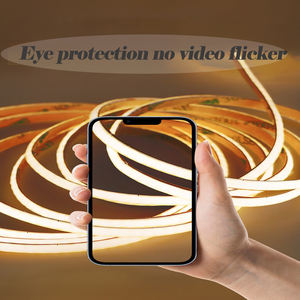 5 мм Ультра узкая Светодиодная лента 400 светодиодов на метр 12 В <span class=keywords><strong>24</strong></span> В бездарная гибкая лента для освещения корпусной мебели - Product Image 6