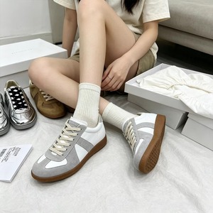 Nuevos Zapatos Casuales Versátiles de Moda para Mujer, Estilo Idéntico al de las Celebridades de Internet, Zapatos Deportivos Casuales Blancos con Cordones - Product Image 2