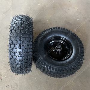 <span class=keywords><strong>Roue</strong></span> pneumatique 13 14 <span class=keywords><strong>15</strong></span> 16 <span class=keywords><strong>pouces</strong></span> pour mini tracteur agricole <span class=keywords><strong>5</strong></span>.00-6 <span class=keywords><strong>Roue</strong></span> en caoutchouc pour chariot de jardin - Product Image 5