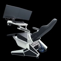 Nouvelle chaise de jeu ergonomique station de travail à gravité zéro cockpit d'ordinateur simple divertissement vidéo et chaises de loisirs