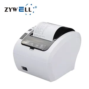 Zywell ZY306 80毫米收据打印机热敏驱动器下载零售商店POS终端票据打印机