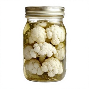 Légumes Conservés Premium : Fleurons de Chou-fleur Marinés en Saumure, Qualité Export - Product Image 2