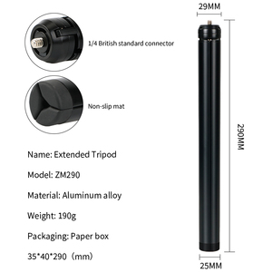 Trípode de cámara DSLR de aleación de aluminio, base de soporte de cámara de viaje conveniente, <span class=keywords><strong>mini</strong></span> trípode de fotografía trípode de cardán estabilizador de escritorio - Product Image 4