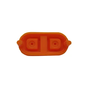 Оптовая Продажа Хорошее качество Оранжевый силиконовый резиновый переключатель кнопка