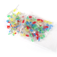 Assortiment de composants électroniques Mega, condensateurs, résistances, LED, Transistors, Diodes, 1n270 Germanium, prises DC, opamp, PCB