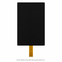 Modul LCD IPS TFT 8.0" 1200x1920 MIPI 350 Nits Normal Hitam Panel Layar Sentuh G+G untuk Sistem Tertanam