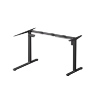 Nouveau 90 °   Bureau de travail moderne de haute qualité, réglable en hauteur, électrique, à moteur unique, en forme de L, pour position assise ou debout