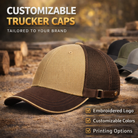 Gorra de Béisbol Unisex Moderna y Personalizada, Ajustable, Estilo Camionero, con Diseño Étnico de Hojas y Puntos, para Todas las Temporadas, Ropa Urbana