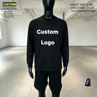 T-shirt personnalisé en coton épais à manches longues, couleur unie, coupe oversize pour homme – Vente en gros directe usine à prix réduit