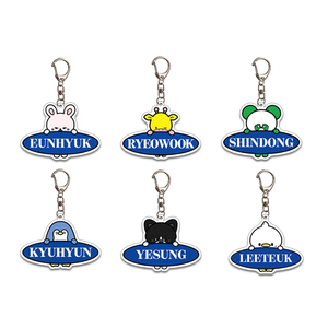 Acrylic Cartoon <b>Anime</b> UV Printing Customizable <b>Keychain</b> Souvenir Promotion Gift - Product Image 1