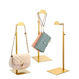 Support de présentation de sacs en acier inoxydable réglable à suspendre au sol pour les magasins de centres commerciaux, modè<span class=keywords><strong>le</strong></span> Kdy-4312 - Product Image 2