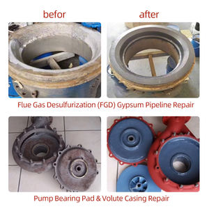 สารเคลือบป้องกันการสึกหรอสีเทาอมฟ้าสองส่วนประกอบ 10 กก. สำหรับงานเหมือง - Product Image 4