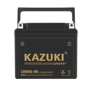 カズキ12V AGM/VRLA電動自転車/スクーター用ドライチャージオートバイバッテリー-10年長命 - Product Image 1