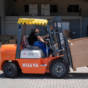 Gran Descuento Carretilla Elevadora Diesel 3 Ton 3,5 Ton 4 Ton 5 Ton Nuevas Ventas de Carretilla Elevadora Heavy Duty Brand New - Product Image 1