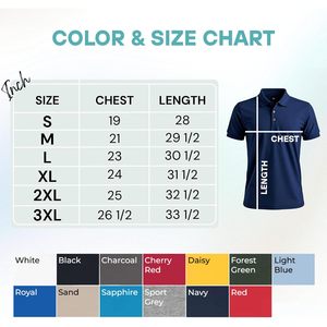 Polo brodé personnalisé pour homme, manches courtes, 100 % polyester, séchage rapide, uniforme de travail, uniforme de golf - Product Image 6