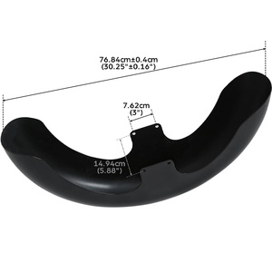 وسادة أمامية سوداء من ألينتريكس مقاس 58.4 سم لدراجات هارلي تورينج النارية المخصصة لحمل الأمتعة - Product Image 3