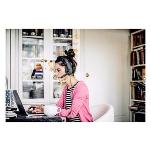 Cuffie microfono filo JOIN Home e Office Black HEADBJOINK - Product Image 2