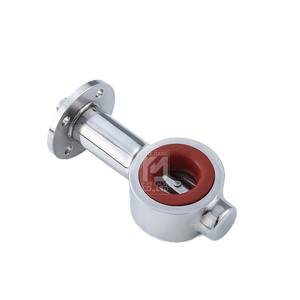 ผู้ผลิตวาล์วเวินโจวขายส่ง นำเสนอวาล์วบัตเตอร์ฟลายแบบแมนนวลสำหรับงานสุขภัณฑ์ วาล์วบัตเตอร์ฟลายแบบเวเฟอร์แพลตฟอร์มสูง - Product Image 1