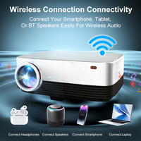 Projecteurs portables OEM ODM personnalisables 480 lumens 1080P, équipements de présentation, projecteur Android portable pour salles de classe scolaires