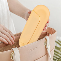 Support magnétique en silicone pour pinceaux de maquillage, étui de rangement portable pour pinceaux cosmétiques, anti-poussière, lavable, organiseur de pinceaux de maquillage