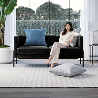Fauteuil d'appoint personnalisable, canapé simple de style mid-century pour les espaces domestiques et commerciaux