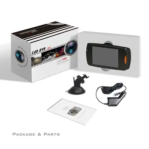 Wholesale Night Vision Dual Dash Cam Full Hd 1080p/720p Vehicle Black Box Dvr User Manual Auto Car Camera Driver Video Recorder