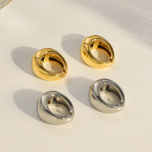 Cool 2024 Hot Selling Waterproof Jewelry Stainless Steel Custom Other Fashion Beautiful Bridal <strong>Clip</strong> <strong>on</strong> <strong>Earrings</strong> for <strong>Girl</strong> - Product Image 3