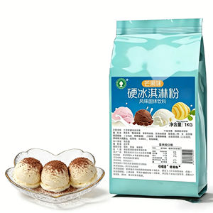 Poudre de crème glacée dure, saveur populaire pour la carte des desserts des restaurants, plat réconfortant, favori des clients fidèles, mélange de poudre pour crème glacée - Product Image 4